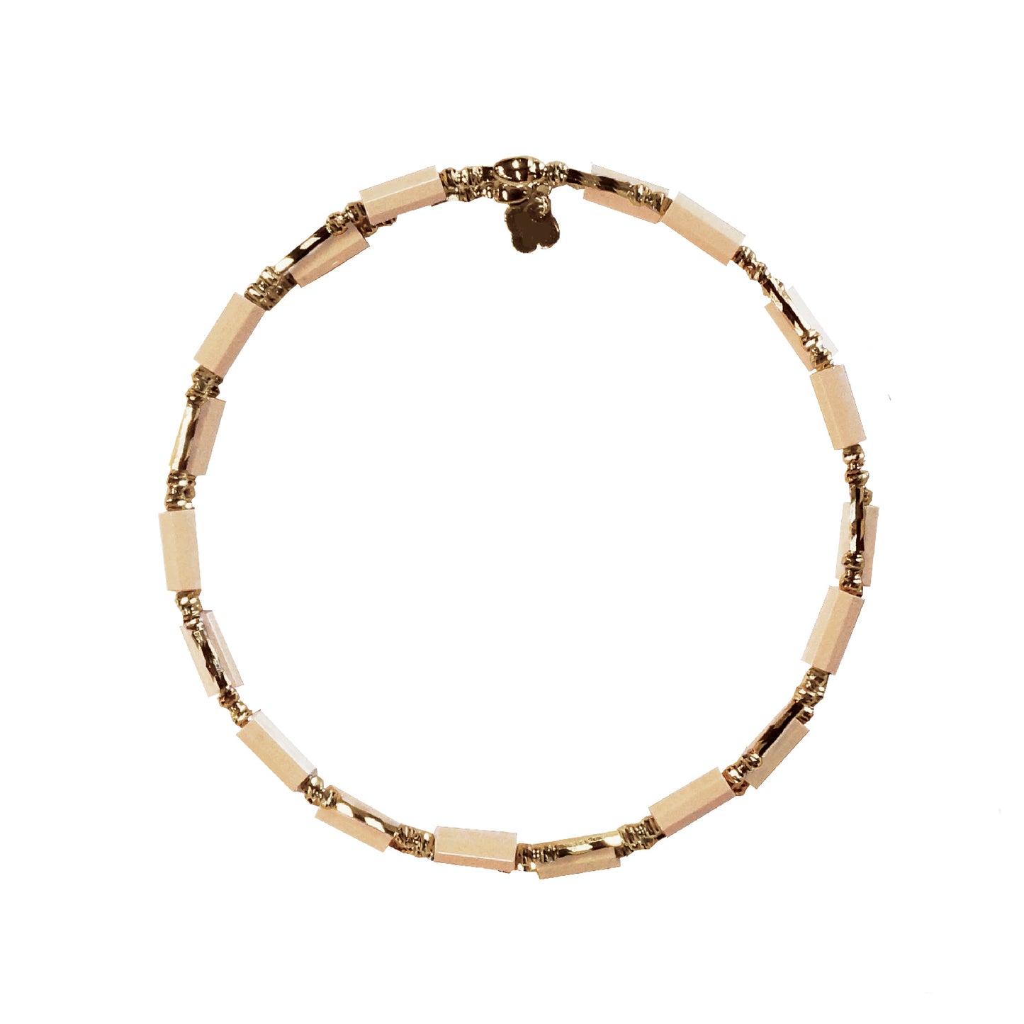 スパイラルブレスホワイト / K18YG　A